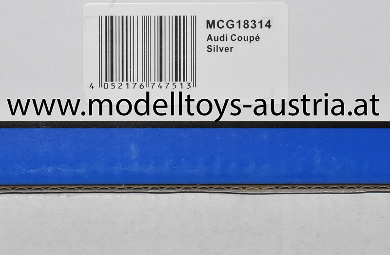 Audi Coupe B2 1980 - 1988 silber 1:18