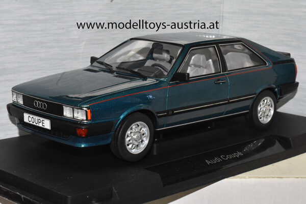 Audi Coupe B2 1980 - 1988 grün metallik 1:18
