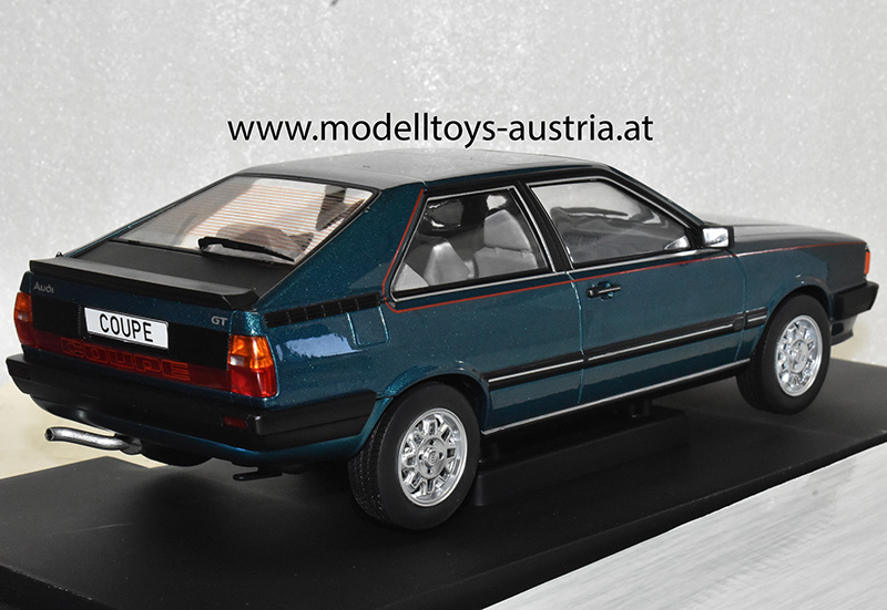 Audi Coupe B2 1980 - 1988 grün metallik 1:18