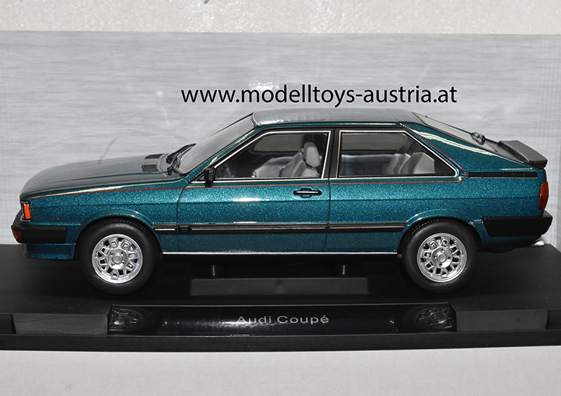 Audi Coupe B2 1980 - 1988 grün metallik 1:18