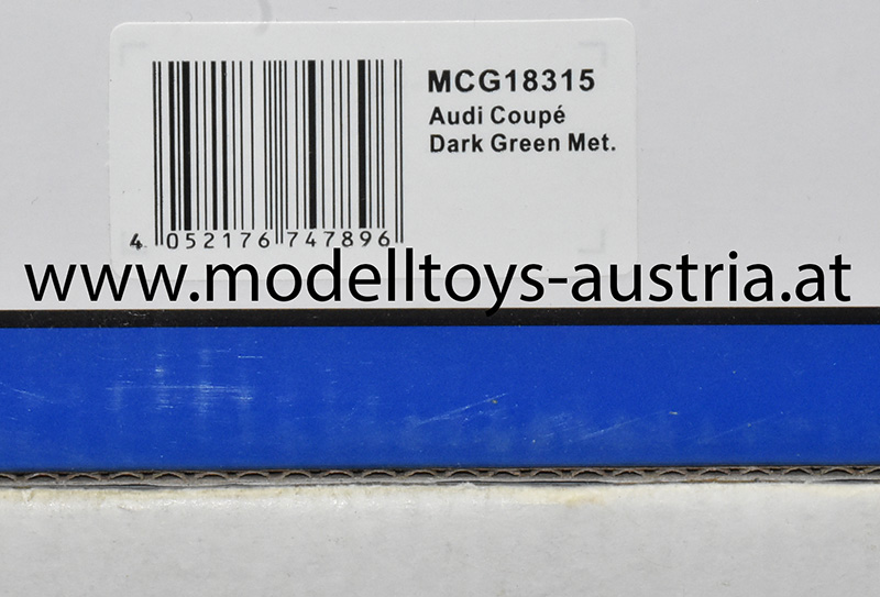 Audi Coupe B2 1980 - 1988 grün metallik 1:18