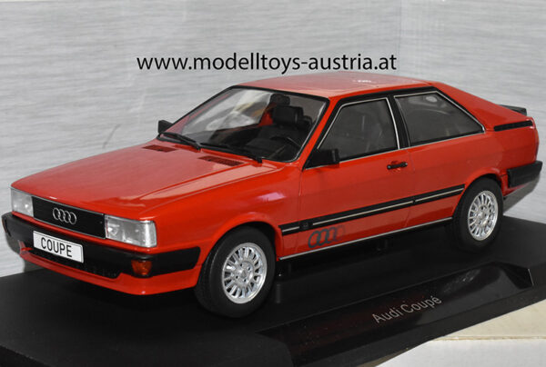 Audi Coupe B2 1980 - 1988 rot 1:18