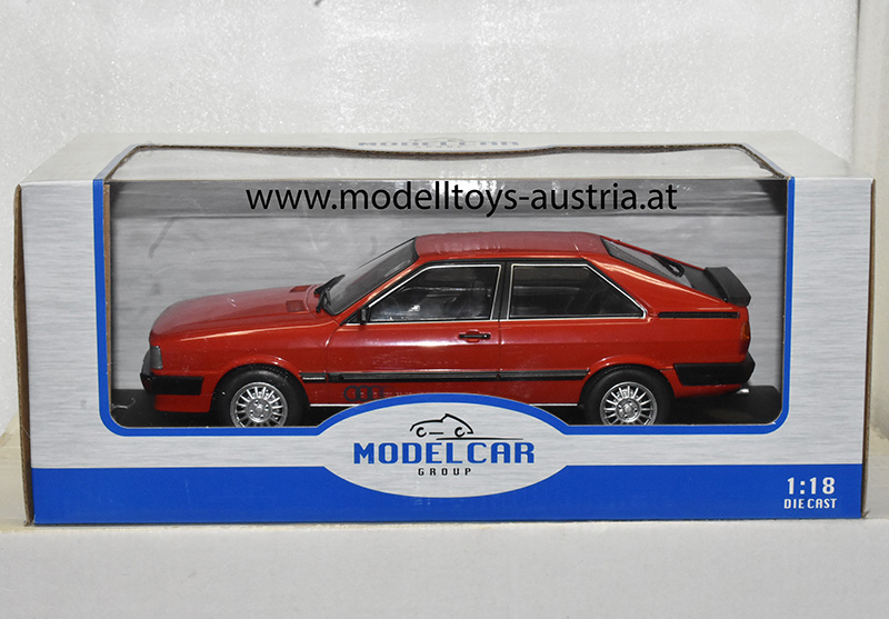 Audi Coupe B2 1980 - 1988 rot 1:18