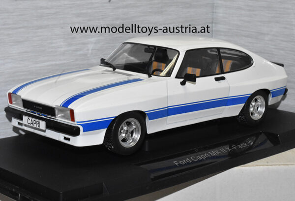 Ford Capri MK II X-Pack 1968-1973 weiss 1:18