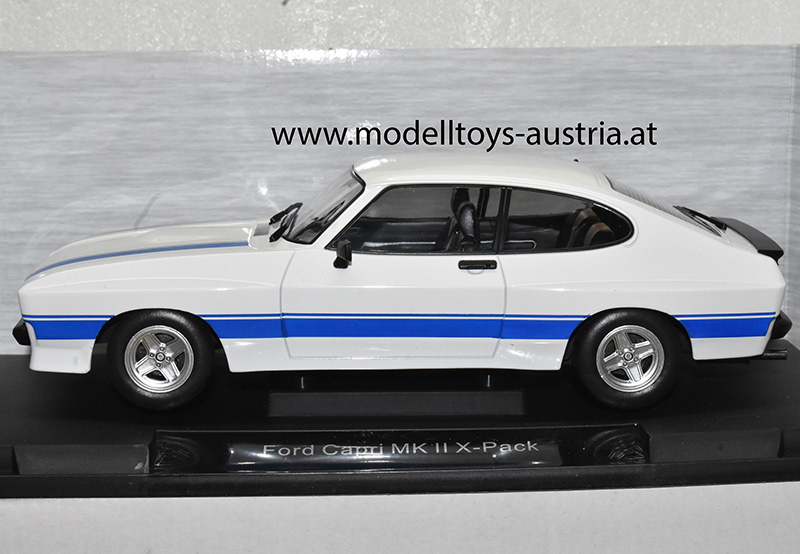 Ford Capri MK II X-Pack 1968-1973 weiss 1:18