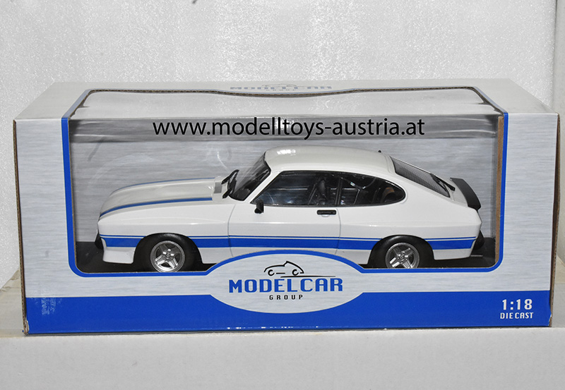 Ford Capri MK II X-Pack 1968-1973 weiss 1:18