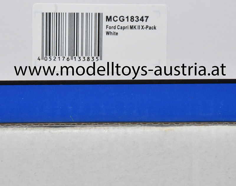 Ford Capri MK II X-Pack 1968-1973 weiss 1:18