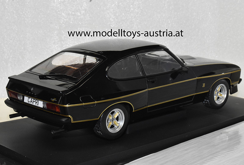 Ford Capri MK II X-Pack 1968-1973 schwarz 1:18