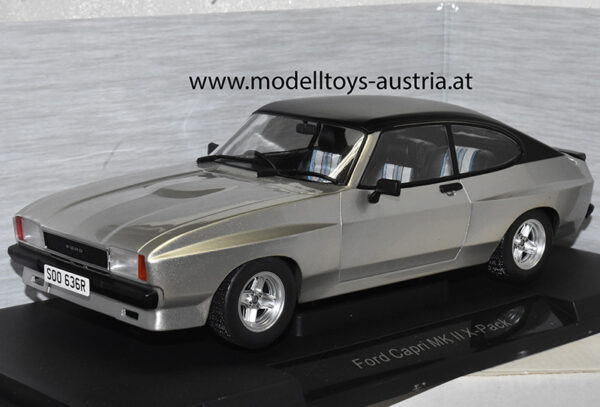 Ford Capri MK II X-Pack 1968-1973 silber metallik 1:18
