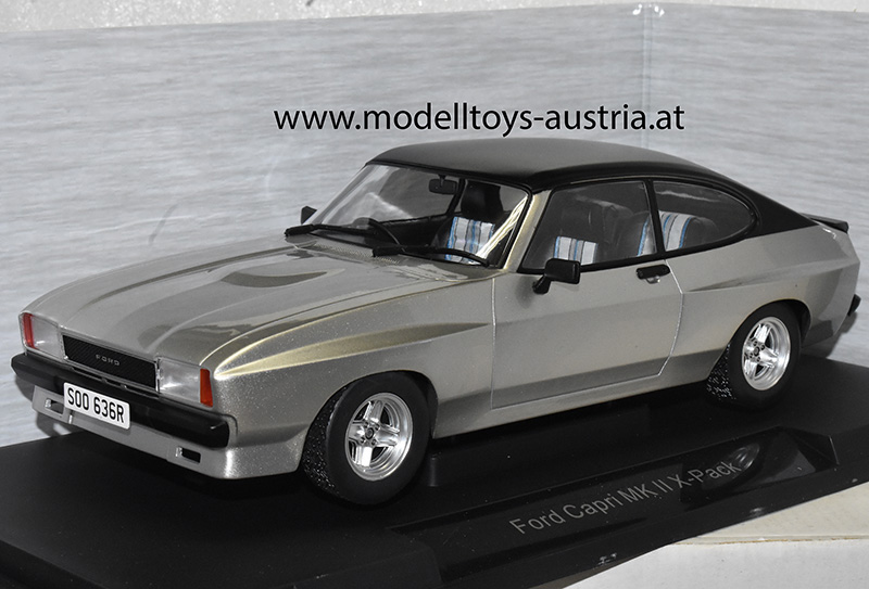 Ford Capri MK II X-Pack 1968-1973 silber metallik 1:18