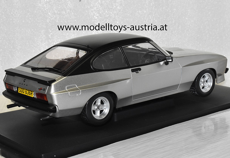 Ford Capri MK II X-Pack 1968-1973 silber metallik 1:18