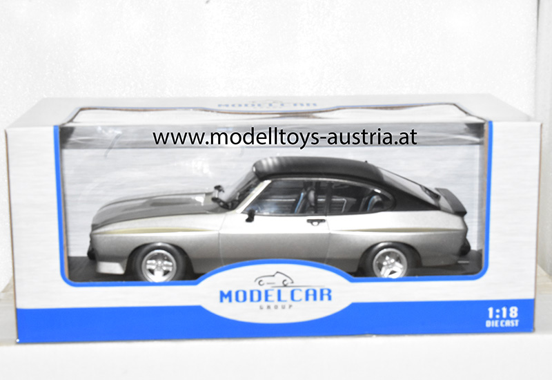 Ford Capri MK II X-Pack 1968-1973 silber metallik 1:18