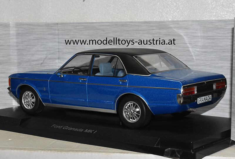 Ford Granada MK I 1975 blau metallik 1:18
