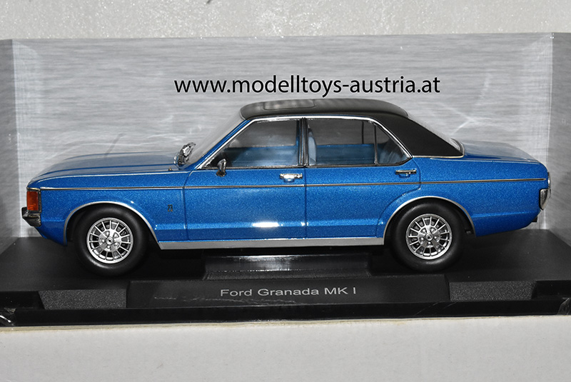 Ford Granada MK I 1975 blau metallik 1:18
