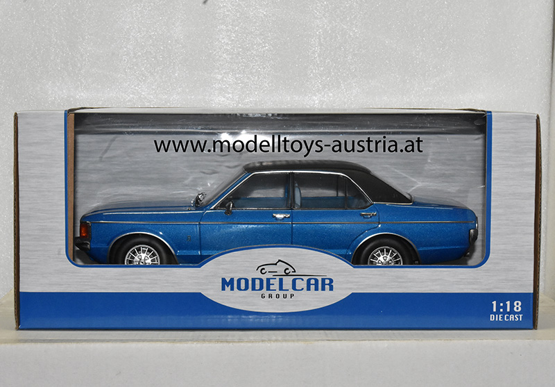 Ford Granada MK I 1975 blau metallik 1:18