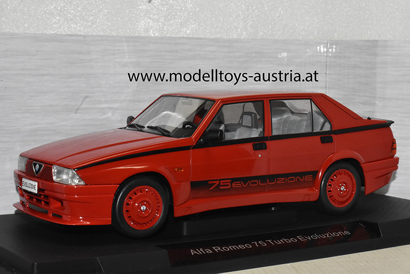 Alfa Romeo 75 Turbo Evolitione rot 1:18