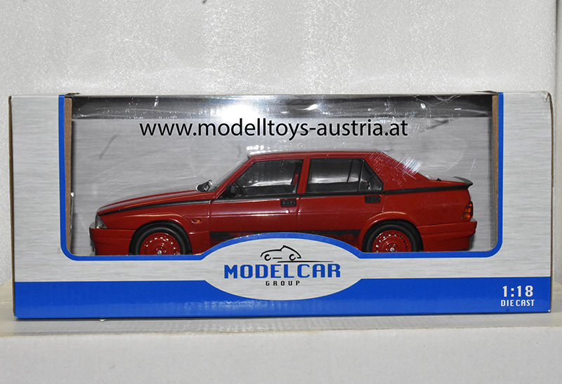 Alfa Romeo 75 Turbo Evolitione rot 1:18