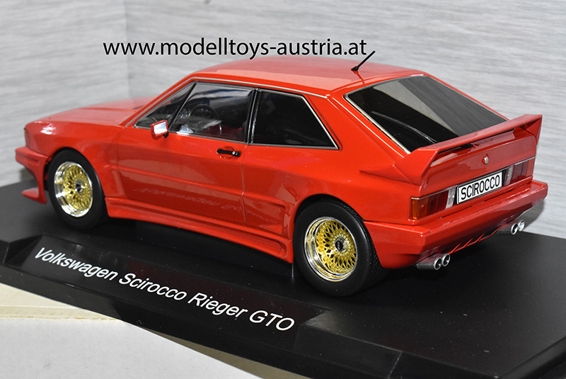 VW Scirocco I Rieger GTO 1987 rot 1:18