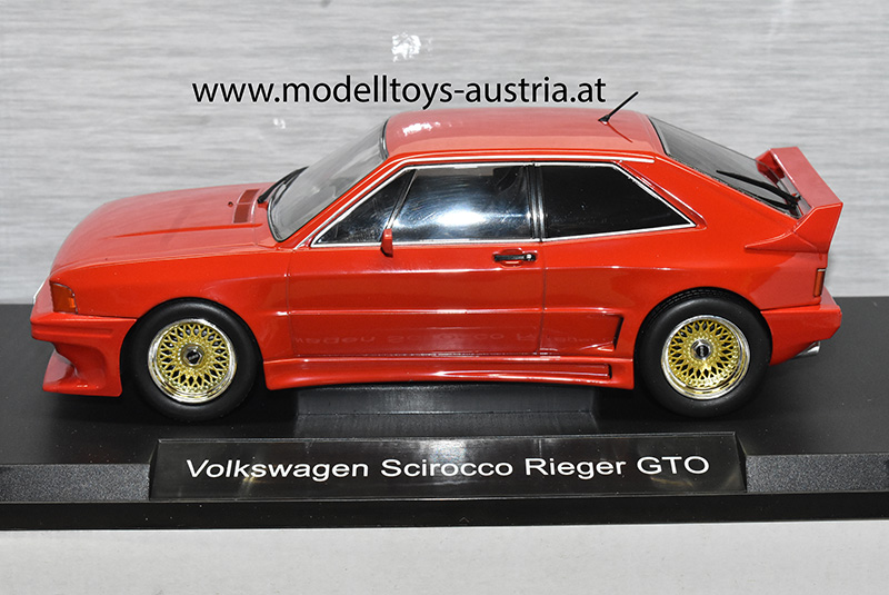 VW Scirocco I Rieger GTO 1987 rot 1:18