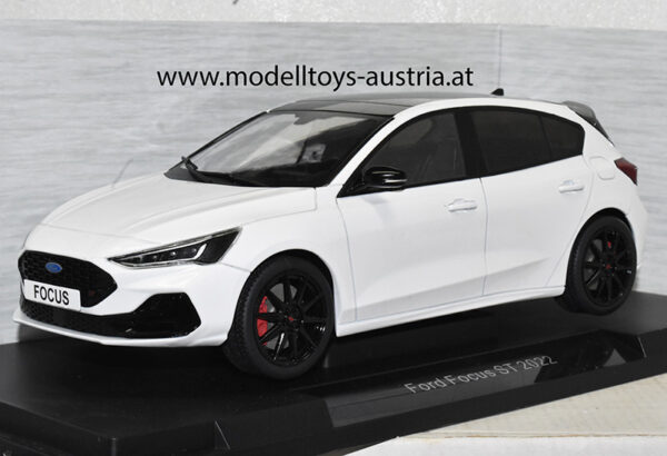 Ford Focus ST 2022 weiss 1:18