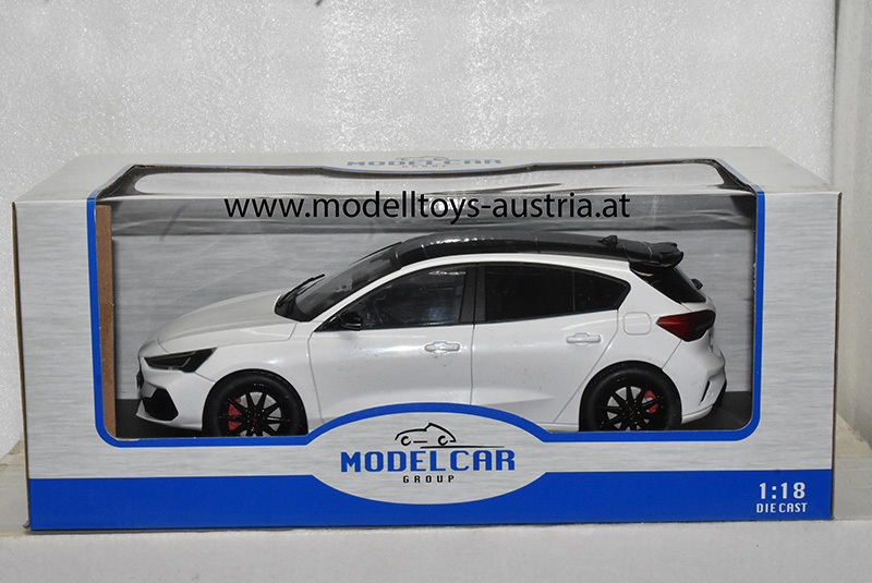 Ford Focus ST 2022 weiss 1:18
