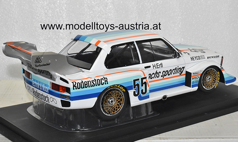 BMW E21 320 Gr.5 1978 DRM Hockenheim Harald ERTL Sachs 1:18