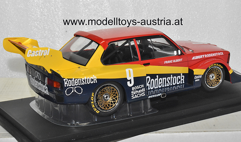 BMW E21 320 Gr.5 1979 DRM Norisring Franz ALBERT Rodenstock 1:18