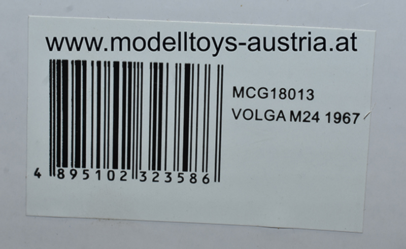 GAZ Wolga Volga M24 Limousine 1967 schwarz 1:18