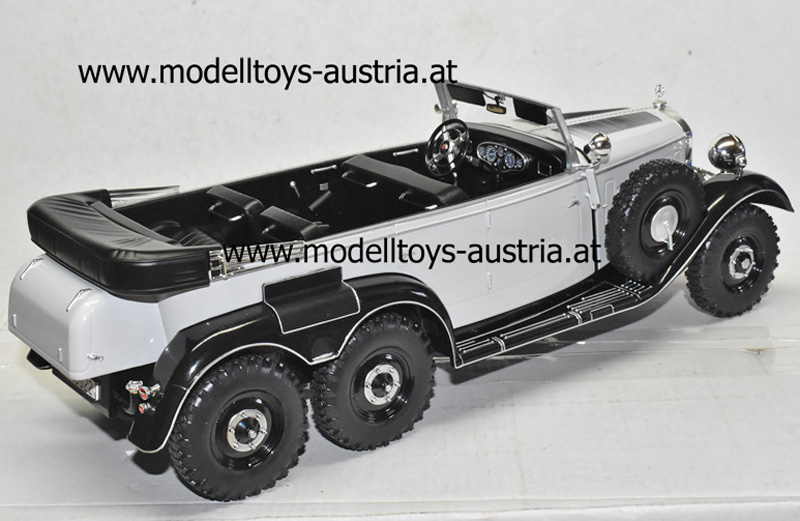 Mercedes Benz W31 G4 Cabrio 1938 schwarz / hellgrau 1:18