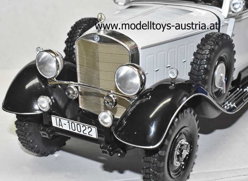 Mercedes Benz W31 G4 Cabrio 1938 schwarz / hellgrau 1:18