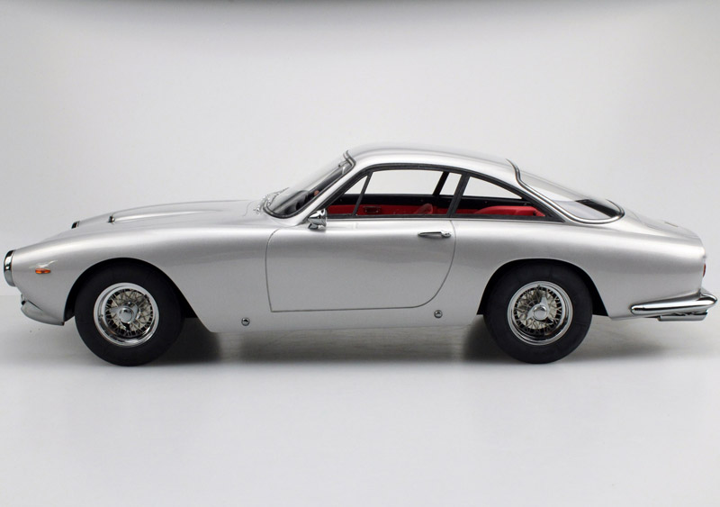 Ferrari 250 GT LUSSO Coupe 1962 silber metallik 1:12