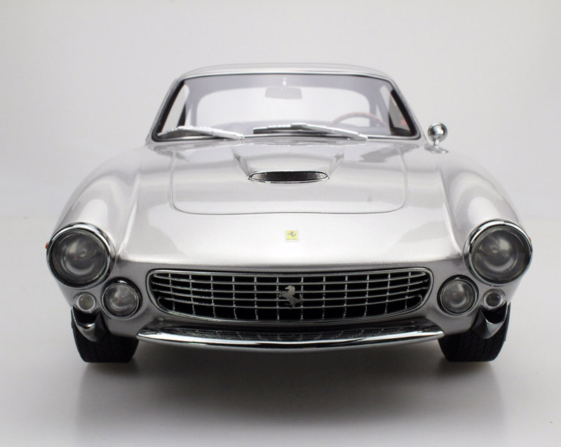 Ferrari 250 GT LUSSO Coupe 1962 silber metallik 1:12