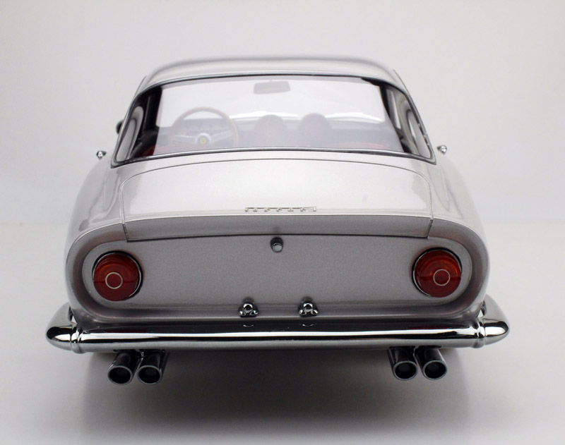 Ferrari 250 GT LUSSO Coupe 1962 silber metallik 1:12