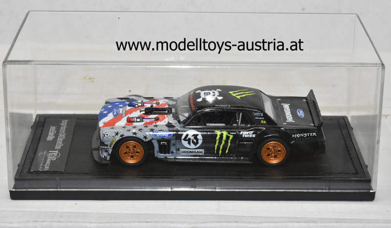 Ford Mustang 1965 HOONIGAN Stars Stripes Beast Drift Monster Ken BLOCK Version 2 1:43