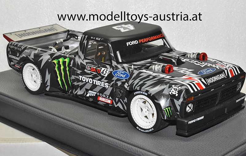 Ford F-150 Pick up 1977 914hp HOONIGAN CLIMBKHAMA 2 TIANNAMEN 2019 KEN BLOCK 1:18