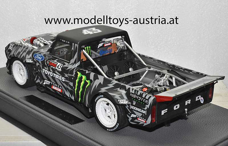 Ford F-150 Pick up 1977 914hp HOONIGAN CLIMBKHAMA 2 TIANNAMEN 2019 KEN BLOCK 1:18