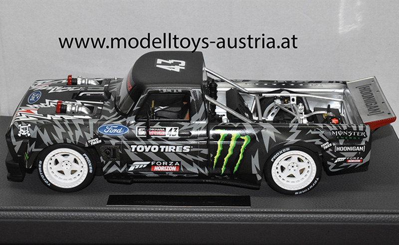 Ford F-150 Pick up 1977 914hp HOONIGAN CLIMBKHAMA 2 TIANNAMEN 2019 KEN BLOCK 1:18