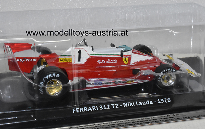 Ferrari 312 T2 1976 Niki LAUDA 1:24
