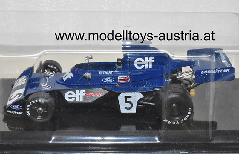 Tyrrell 006 Ford 1973 Jackie STEWART Weltmeister 1:24