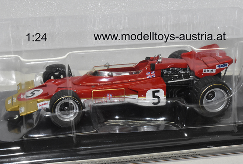 Lotus 72C Ford 1970 Jochen RINDT posthum WELTMEISTER 1:24