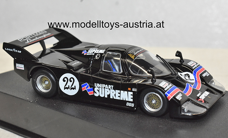 Lamborghini Countach QVX 1986 500 km Rennen NEEDEL 1:43