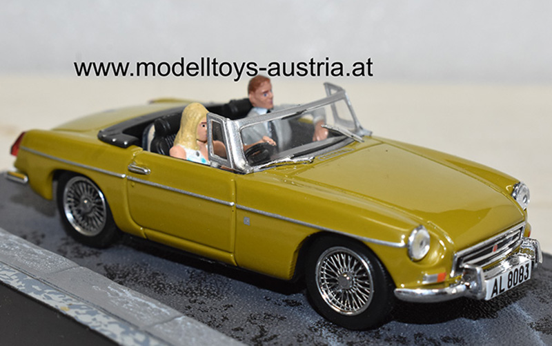 MG B Cabrio James Bond 007 Der Mann mit dem goldenen Colt 1:43