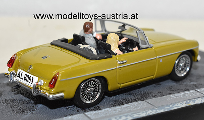 MG B Cabrio James Bond 007 Der Mann mit dem goldenen Colt 1:43