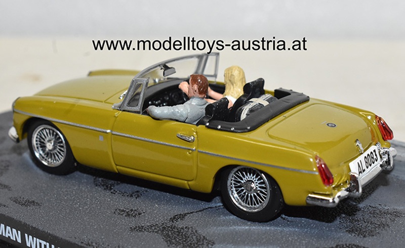 MG B Cabrio James Bond 007 Der Mann mit dem goldenen Colt 1:43