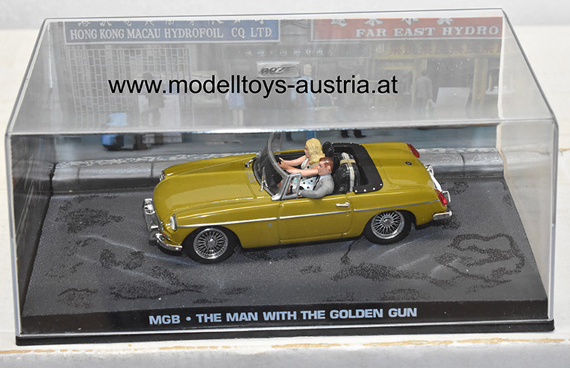MG B Cabrio James Bond 007 Der Mann mit dem goldenen Colt 1:43