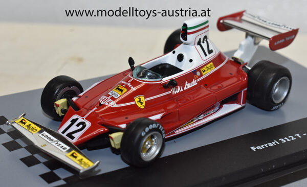 Ferrari 312 T 1975 Niki LAUDA Weltmeister 1:43