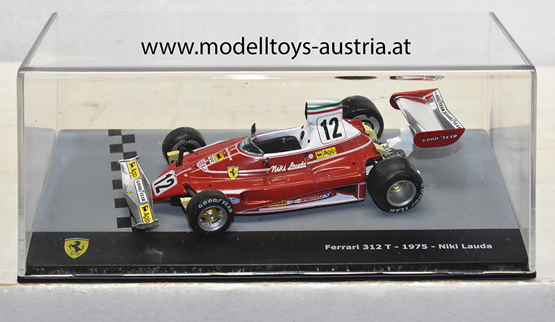 Ferrari 312 T 1975 Niki LAUDA Weltmeister 1:43