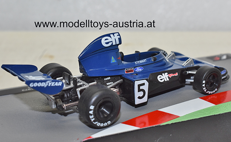 Tyrrell 006 Ford 1973 Jackie STEWARD Weltmeister 1:43