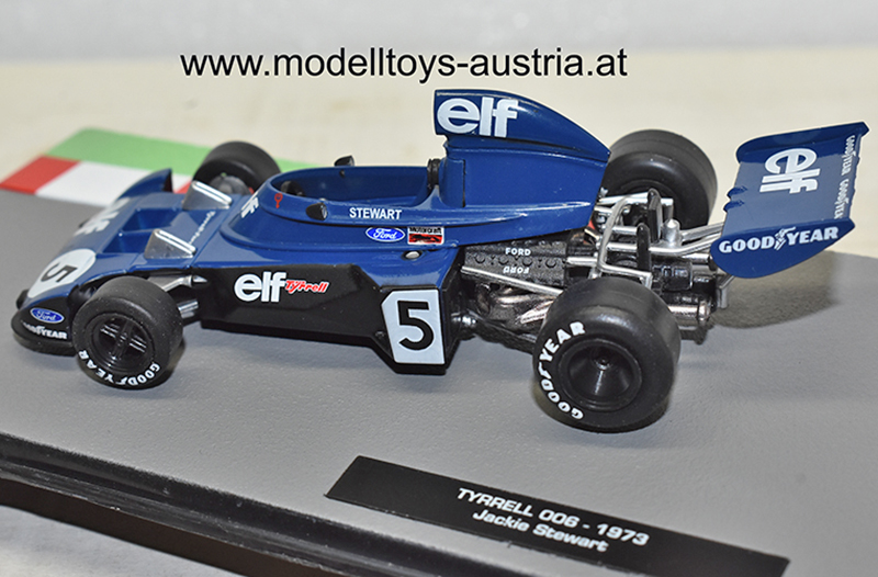 Tyrrell 006 Ford 1973 Jackie STEWARD Weltmeister 1:43