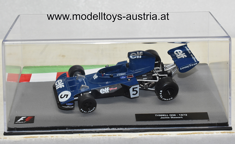 Tyrrell 006 Ford 1973 Jackie STEWARD Weltmeister 1:43